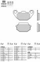 Pastiglie  freno Kymco Laverda SYM Brembo 07GR3309