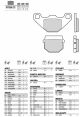 Pastiglie  Anteriori Posteriori braking 702SM1