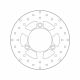 Disco freno anterioreP. SIXTEEN 125/150