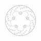 Disco freno posteriore GSX 600/750