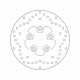 Disco freno anteriore SYM SYMPHONI