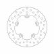 Disco freno anterioreP. BMW  -   Aprilia  -  YAM