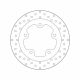 Disco freno anteriore SYM JOYMAX 300